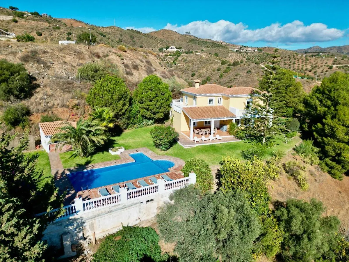 Gran Villa Con Vistas Al Mar Y Piscina Privada 马拉加