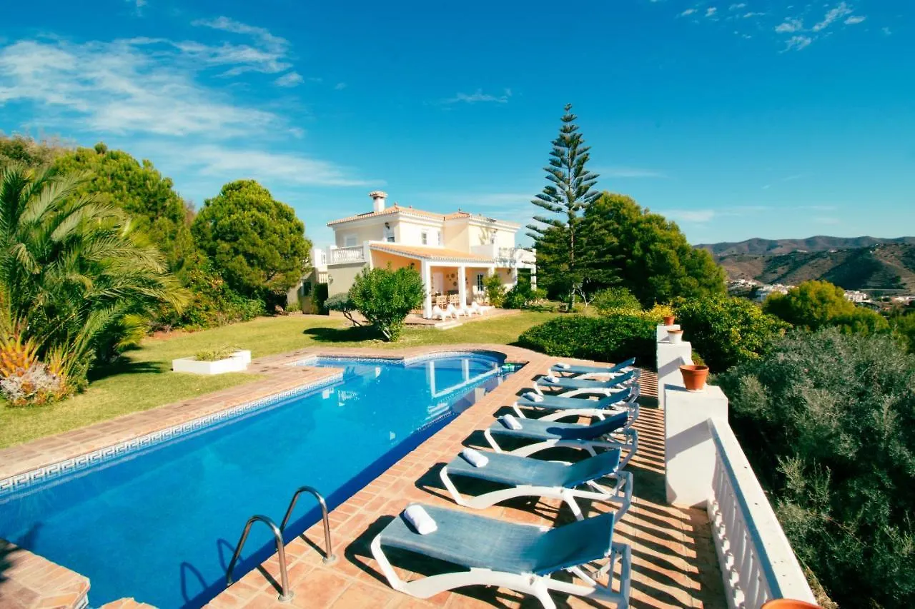 Gran Villa Con Vistas Al Mar Y Piscina Privada 马拉加 0*,  西班牙
