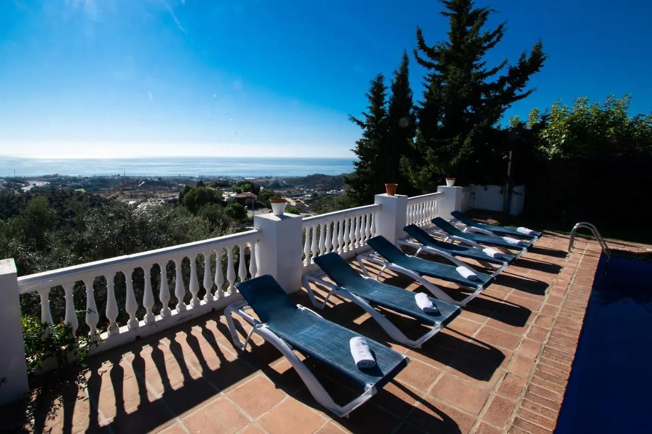 Gran Villa Con Vistas Al Mar Y Piscina Privada Málaga